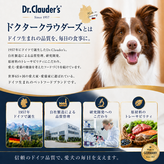 ワイルドライフ・ラム 11.5kg（粒サイズ約15.5mm） Dr.Clauder's