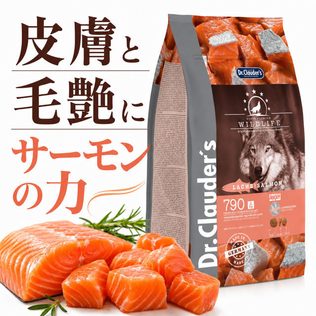 ワイルドライフ・サーモン 2kg（粒サイズ14mm）