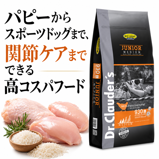 ベストチョイス・ジュニアミディアム（中粒） 12.5kg（粒サイズ8mm）