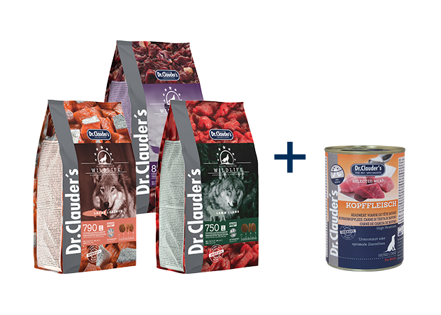 ドイツのドッグフード】ワイルドライフ おためしセット Dr.Clauder's